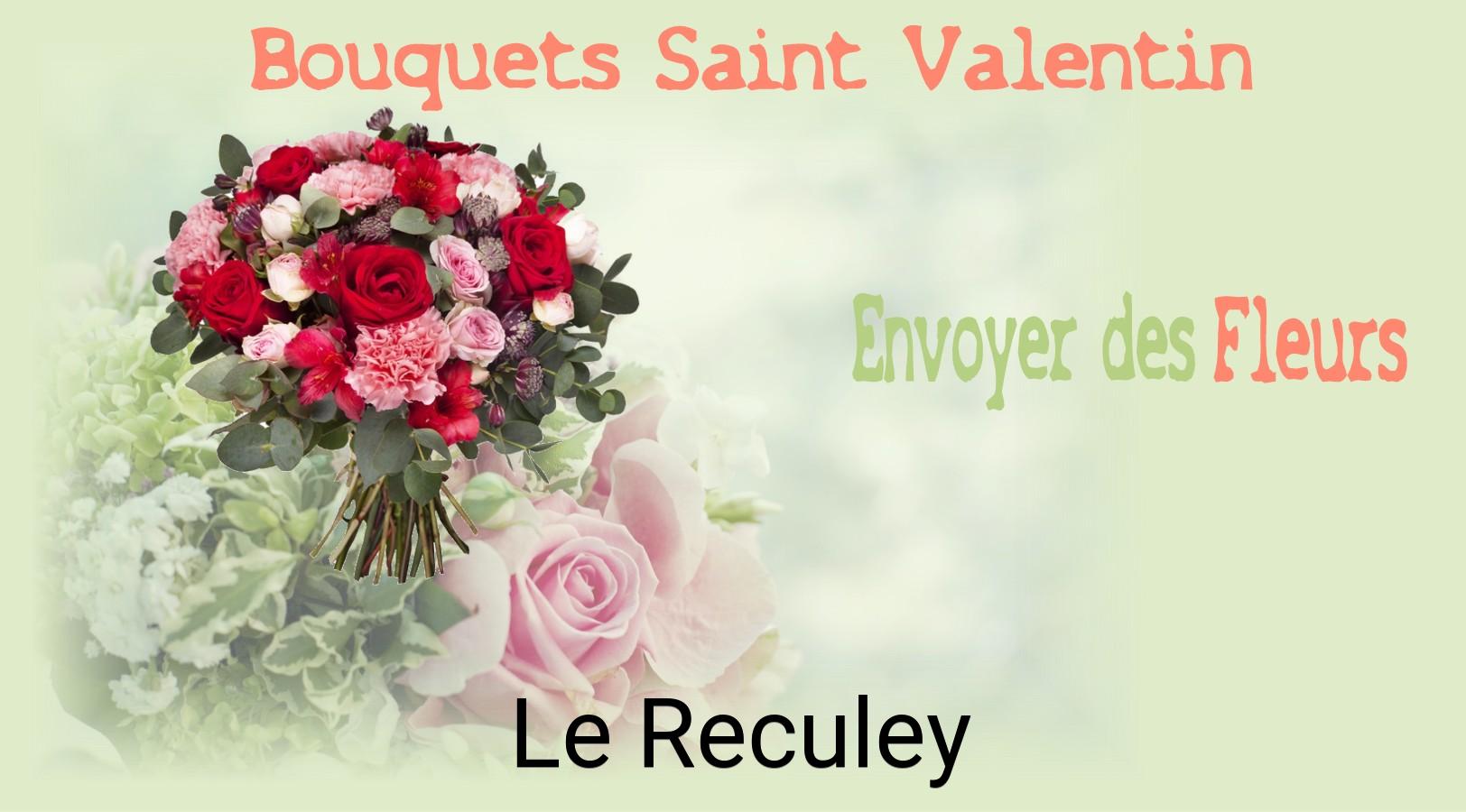 Roses de Saint-Valentin livrées à Le Reculey